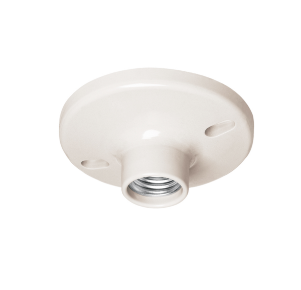Portalampara socket de baquelita de 4"