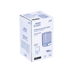 Dosificador para jabon liquido, humo, Foset Basic