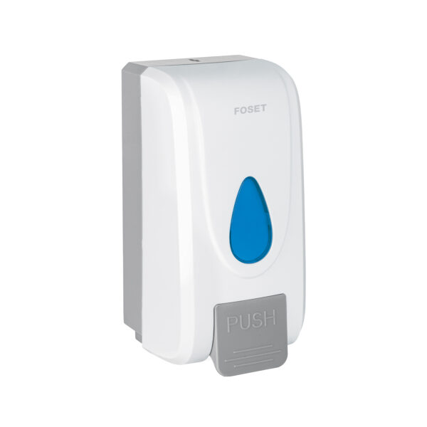 Dosificador de ABS para jabon espuma, blanco, FOSET