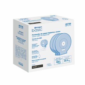 Portarollo junior de ABS humo Foset Basic