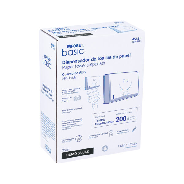 Dispensador junior para toallas de papel humo