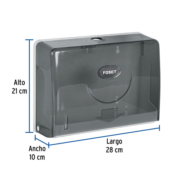 Dispensador junior para toallas de papel humo