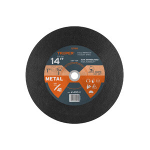 Disco para corte de metal tipo 41 diametro de 14"