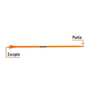 Barreta de punta de 1" x 150 cm