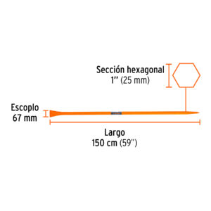 Barreta de punta de 1
