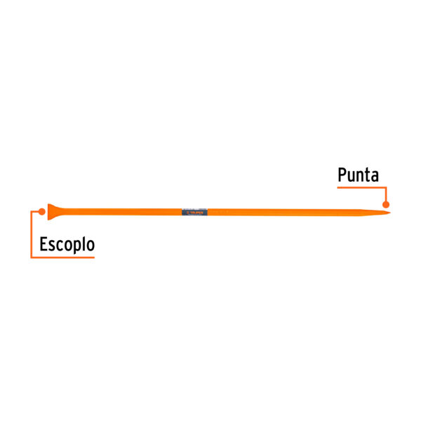 Barreta de punta de 1" x 150cm escoplo ancho