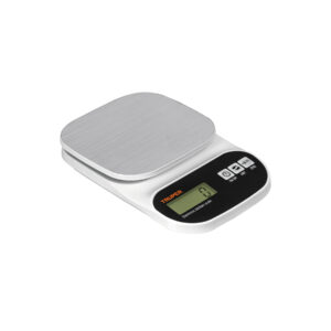 Bascula digital para cocina plato de acero inoxidable 5kg