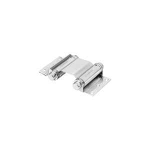 Bisagra de doble accion 3", acero cromado