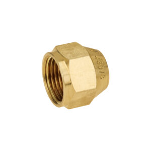 Tuerca conica reducida de laton 1/2" x 3/8"