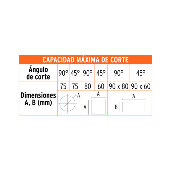Tronzadora cortadora de metales de 14" industrial 2200w