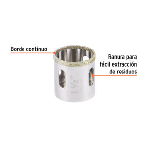 Brocasierra diamante 1-1/2"