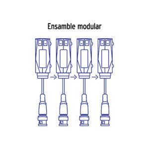 Par de Transceptores Pasivos Video Balun, hasta 8MP, Volteck