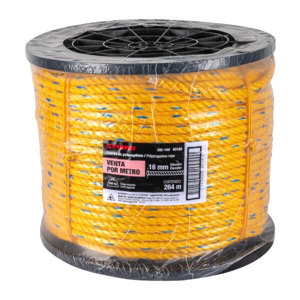 Cuerda Lazo de polipropileno de 16mm (Precio por Metro)