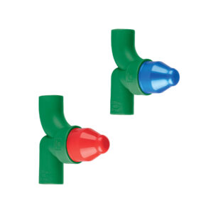 Juego de 2 llaves de empotrar PPR para regadera 1/2', FOSET