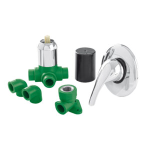 Kit de instalacion monomando para regadera PPR, 1/2', FOSET