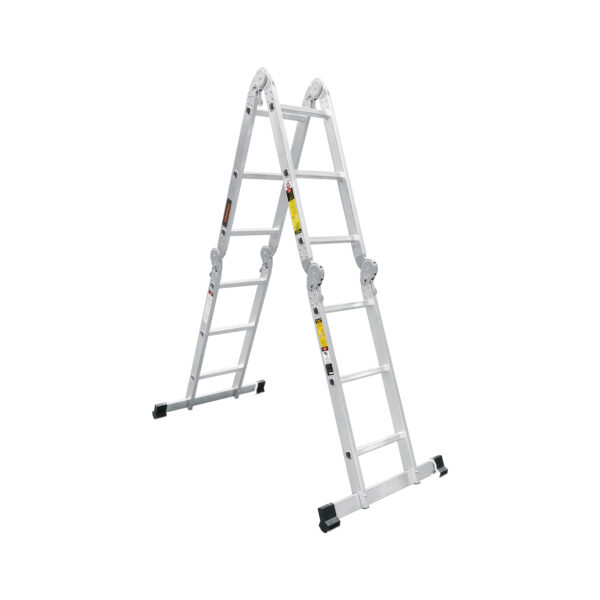 Escalera multiposicion, 12 peldaños, Tipo I