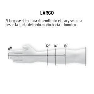Guantes negros reforzados para soldador, TRUPER EXPERT