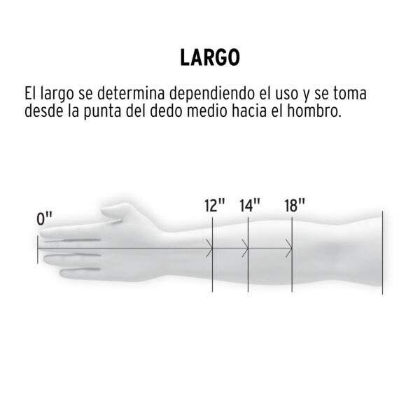 Guantes negros reforzados para soldador, TRUPER EXPERT