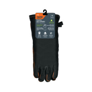 Guantes negros reforzados para soldador, TRUPER EXPERT
