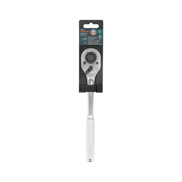 Matraca Cabeza de pera cuadro 1/2" Truper