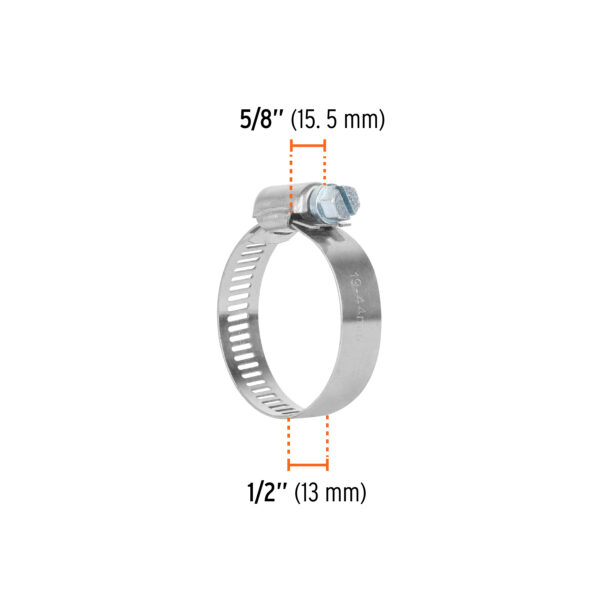 Pack de 2 Abrazadera sin Fin de 3/4" a 1-3/4"