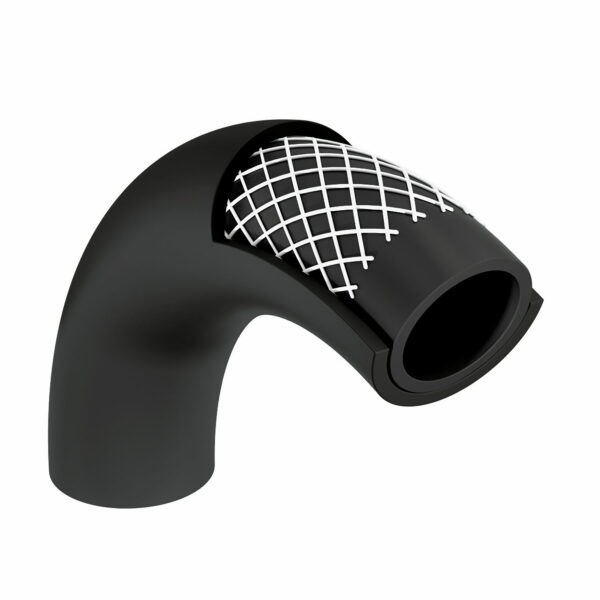 Manguera negra alta presion PVC 3/8" 250psi de 3m