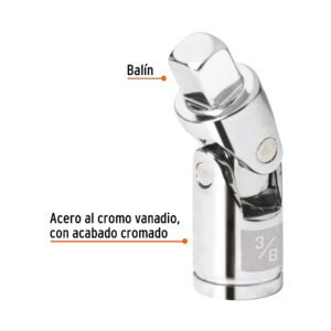 Nudo universal para dados cuadro 3/8"