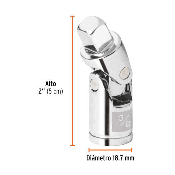 Nudo universal para dados cuadro 3/8"