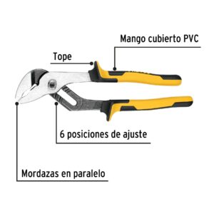 Pinza de extension 10" mango Comfort Grip, Pretul