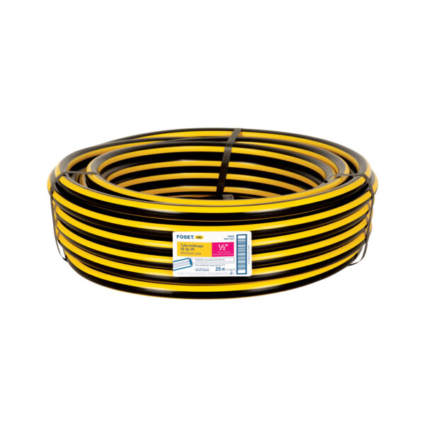 Metro de manguera para gas de 1/2" PE-AL-PE