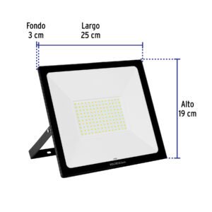 Reflector Ultra Delgado LED de 100w 9000 Lumenes
