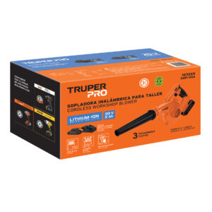 Sopladora para taller, 20V, 1 bateria 2Ah, PRO