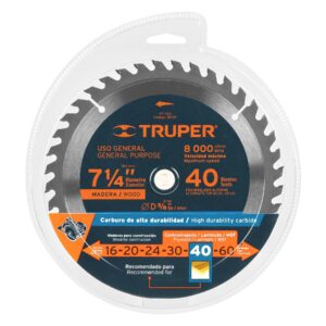 Disco sierra p/madera 7-1/4