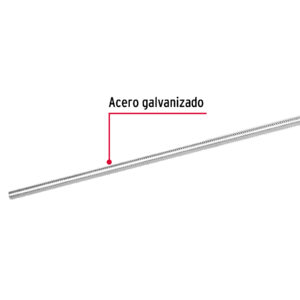 Varilla roscada de 5/16" x 1m largo