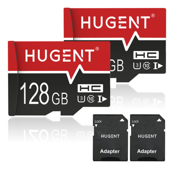 Kit de 2 Piezas Memoria Micro SD de 128Gb