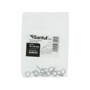 Pack con 10 armellas cerradas de 18x50