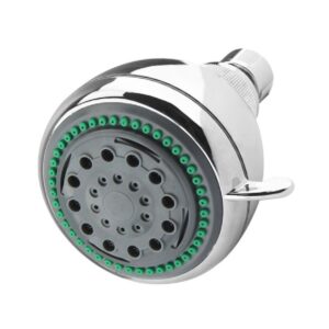 Regadera ahorradora de agua 9 l/min, 3 funciones
