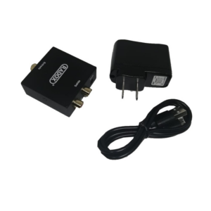 Convertidor Audio Optico Digital a Analógico - Coaxial / Toslink a RCA