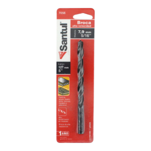 Broca de Metal 5/16" Alta Velocidad Oxido negro
