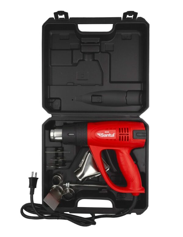 Pistola de calor Profesional Con accesorios y Estuche
