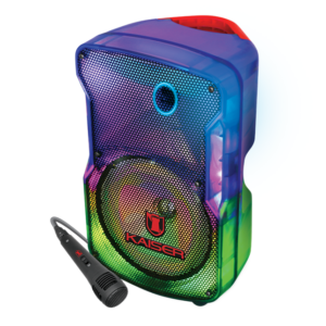 Bafle Kaiser 8" SemiTransparente Full Flame Lightning 6200w PMPO Ksr-Link