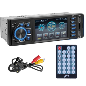 Autoestereo Bluetooth Pantalla 4" con Camara de Reversa