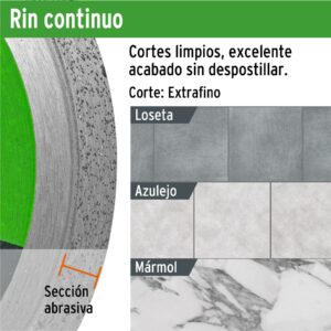 Disco de diamante Fino 4-1/2