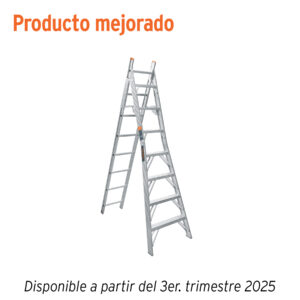 Escalera de combinacion, tipo ll, 15 escalones