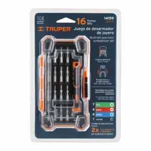 Desarmador de Precision con 16 puntas Intercambiables