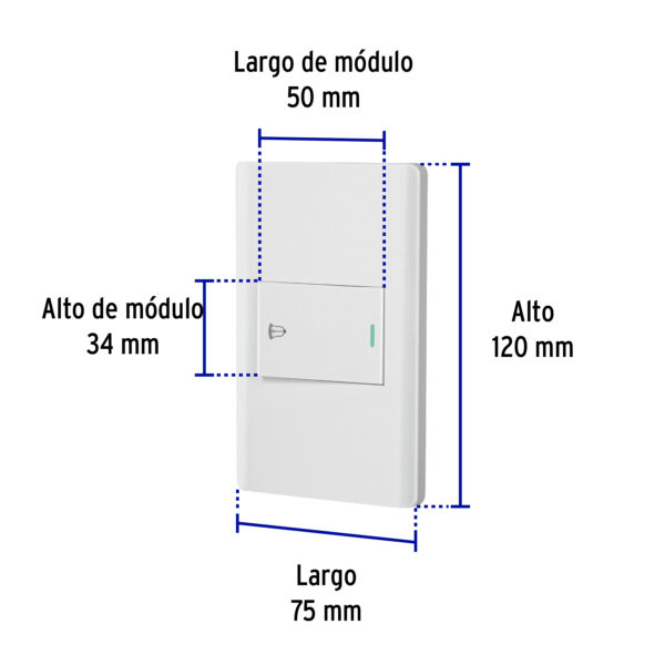 Placa armada Timbre Lisboa Blanco
