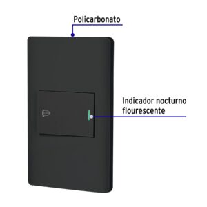 Placa armada Timbre Lisboa Negro