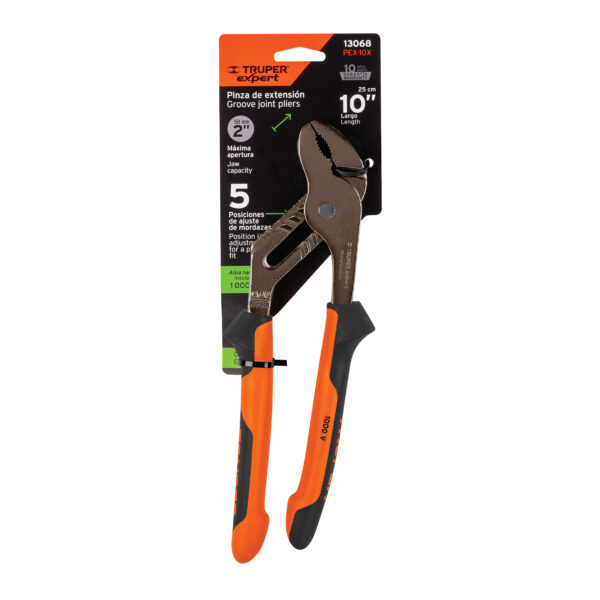 Pinzas de extension 10", mango comfort grip
