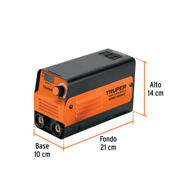 Mini soldadora inversora 100A, 127V, TRUPER