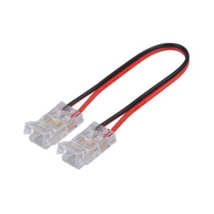 Conector Tira LED 2 Cables de 8mm